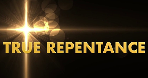 True Repentance